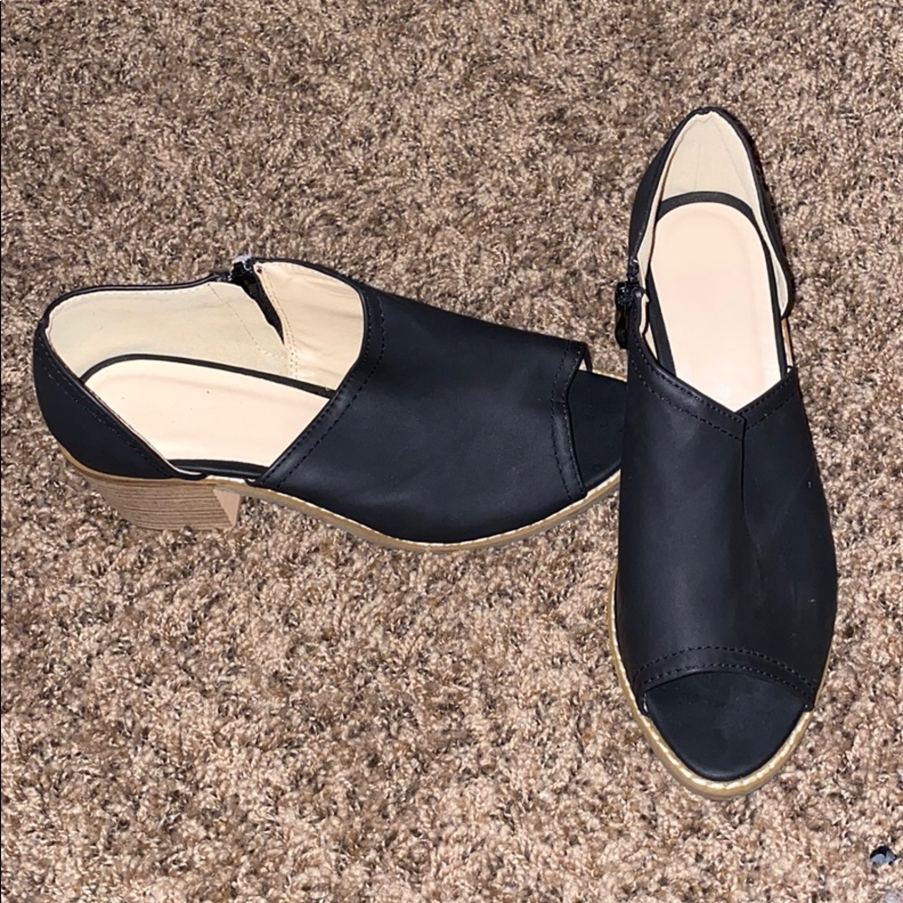 Black booties